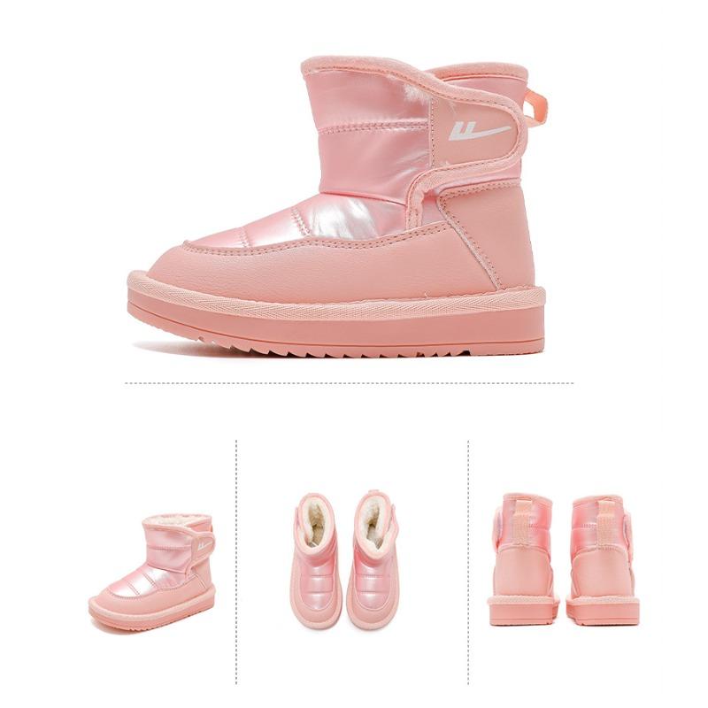 Winter nieuwe warme katoenen kinderschoenen, meisjeslaarzen