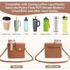 Bag Crossbody for Stanley Cup Purse, Water Bottle Bag Holder Crossbody with Stanley Cup, Adjustable Women Shoulder Strap Bag