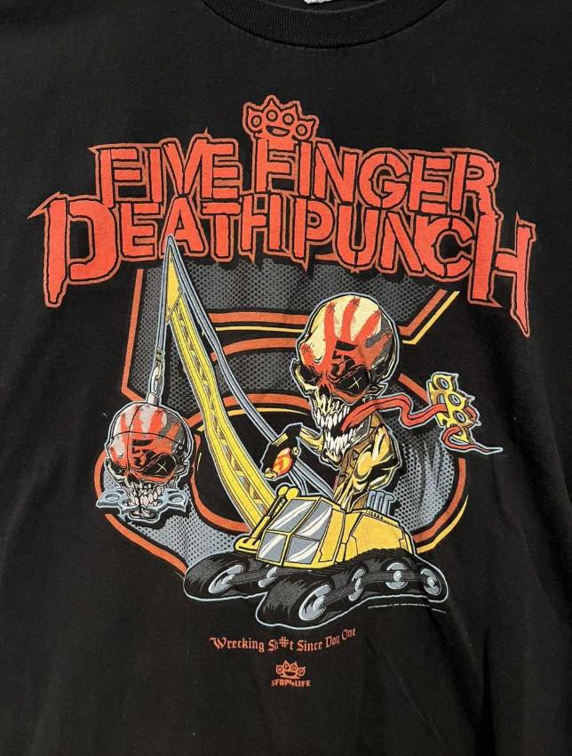 Band Tees Five Finger Death Punch Concert T-Shirt Full Size EG410 XL