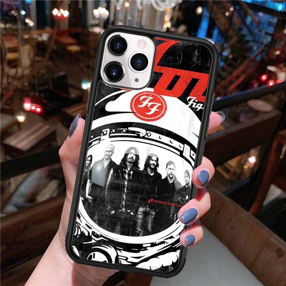 Band F-Foo F-Fighters Classic Rock Phone Case For IPhone 17 16 15 14 13 Plus 12 11 Pro Max PC+TPU Cases Back Cover