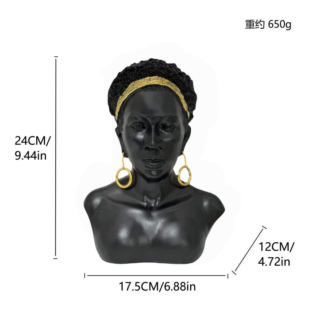 Kreatywne Nowe Style Ozdoby Awatary Dziewczynek Narodowe Rzeźby Kobiece Rzemiosło z Żywicy Dekoracja Ekspozycyjna na Biżuterię