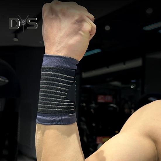 Ochranný náramek na zápěstí Tlumící potítko Gym Fitness Ortéza na zápěstí Prodyšný Nastavitelný sportovní náramek pro muže Ženy