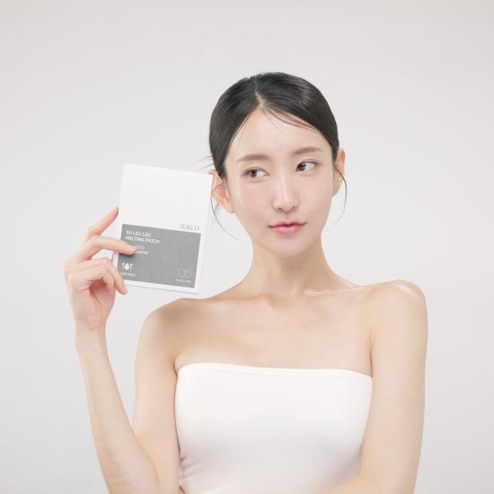 Suelo Melting Patch – FACE (Collagen Infused) — 4 Boxes × 4 Patches/Box (Total 16 Patches)