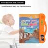 Kinder Kind E-Book Elektronisches Soundbuch Puzzle Spielzeug Lesemaschine Mit Lernstift Arabisch