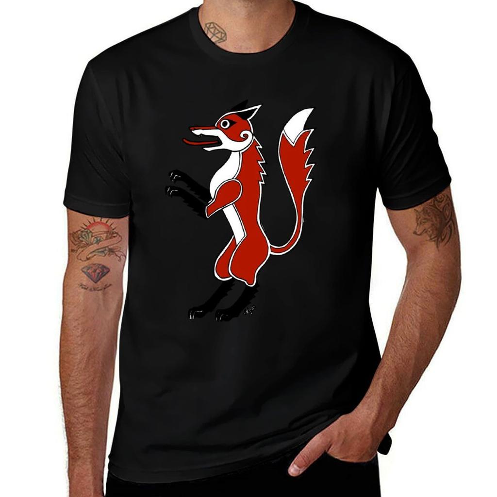 Celtic Fox Tshirt Ultra Soft Breathable Tee Top Tshirt