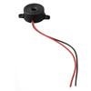 ABS And Electric Components Piezo Buzzer 2 Wired Connctor