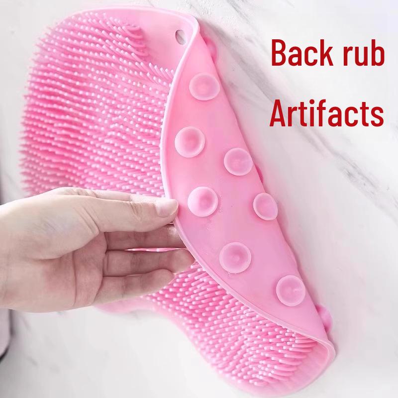 Non-Slip Foot Massage & Cleaner Mat with Suction Cup for Home Bathroom Use