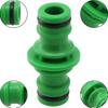 Connector Hose 1/2\" Hose Connections 2 Way Black/green