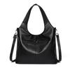 Vintage Women's Tote Bag Large Capacity Shoulder Crossbody Bag Commuter Underarm Bag