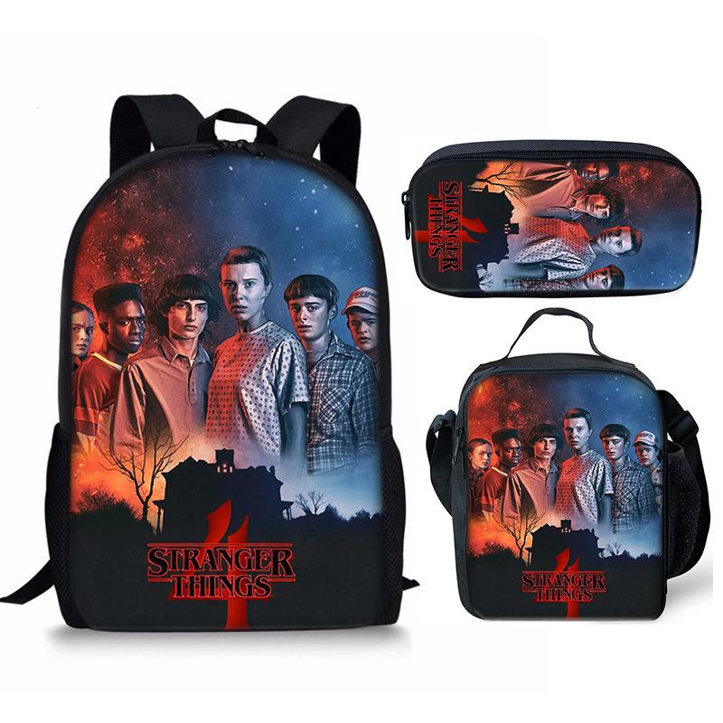 Stranger Things Dětský batoh+taška přes rameno+penál KTB