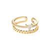 JZ88569 New Niche Personalized Hollow Index Finger Ring, Fashionable and Versatile Ring, Cross-border Hot Selling
