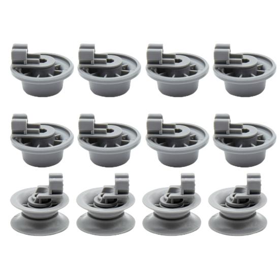 Dishwasher Wheels Heavy Duty Replaceable Plastic Dishwasher Parts Lower Rack Wheel for Bosch/for Beko