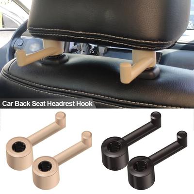 2 STUKS Metalen Kapstok Hoofdsteun Haak Plastic Achterbank Organizer Kapstok Auto Stoel Hoofdsteun Haak Auto