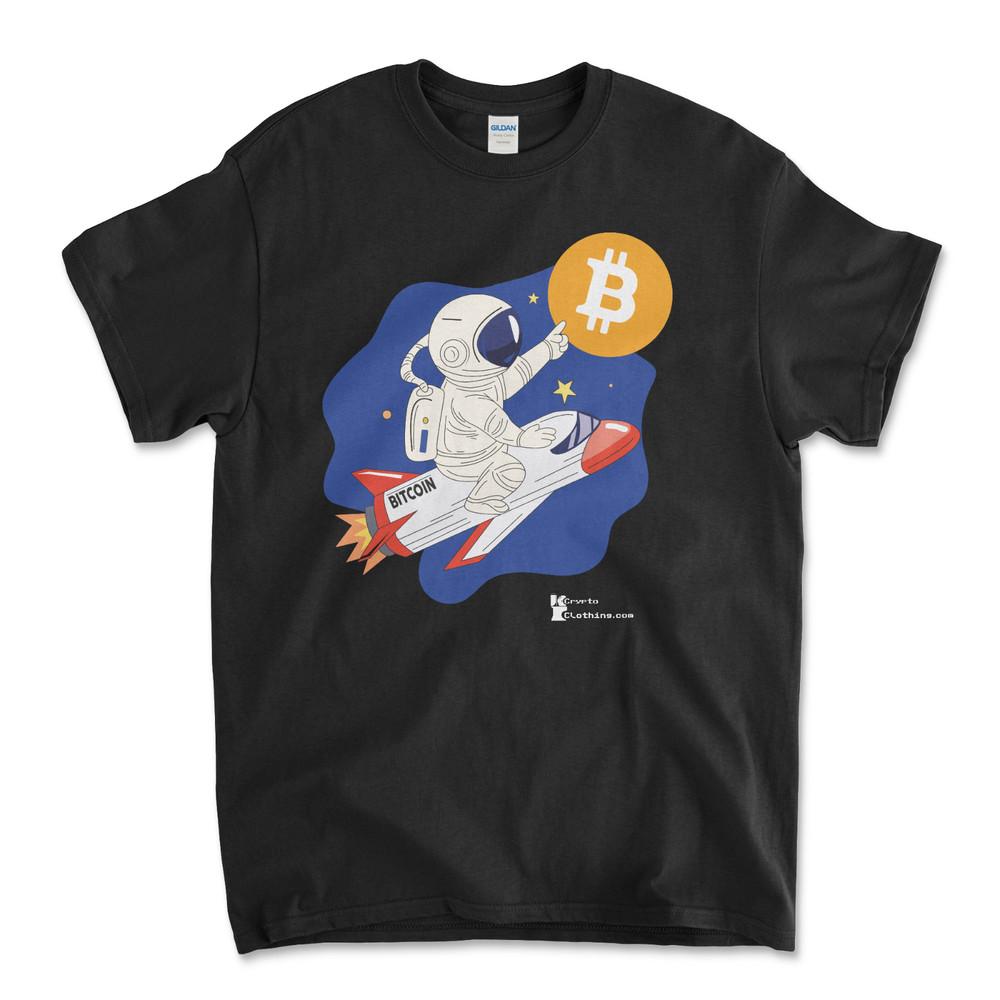 Биткоин BTC Крипто Криптовалюта Альткоин HODL Черная Футболка UPC247 Унисекс Футболка L