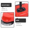 3-in-1 Design Handbesen Verstellbarer Griff Bodenkehrer 360° Teppichkehrer Hartboden