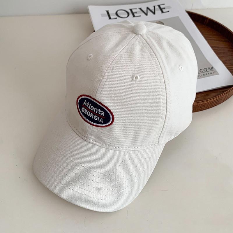 Vintage Look Soft Top Baseball Cap For Women Wide Brim And Comfortable Fit Hat Cotton