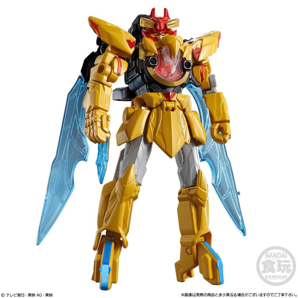 BANDAI Minipla Number One Combined Series 02 Tega Sword Eagle Shooter 50 Unicorn Drill 50 Set & & (1 Piece)