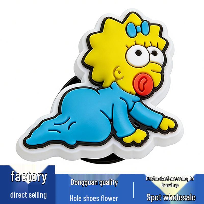 The Simpsons Series PVC Shoe Charms – Flower Accessories
