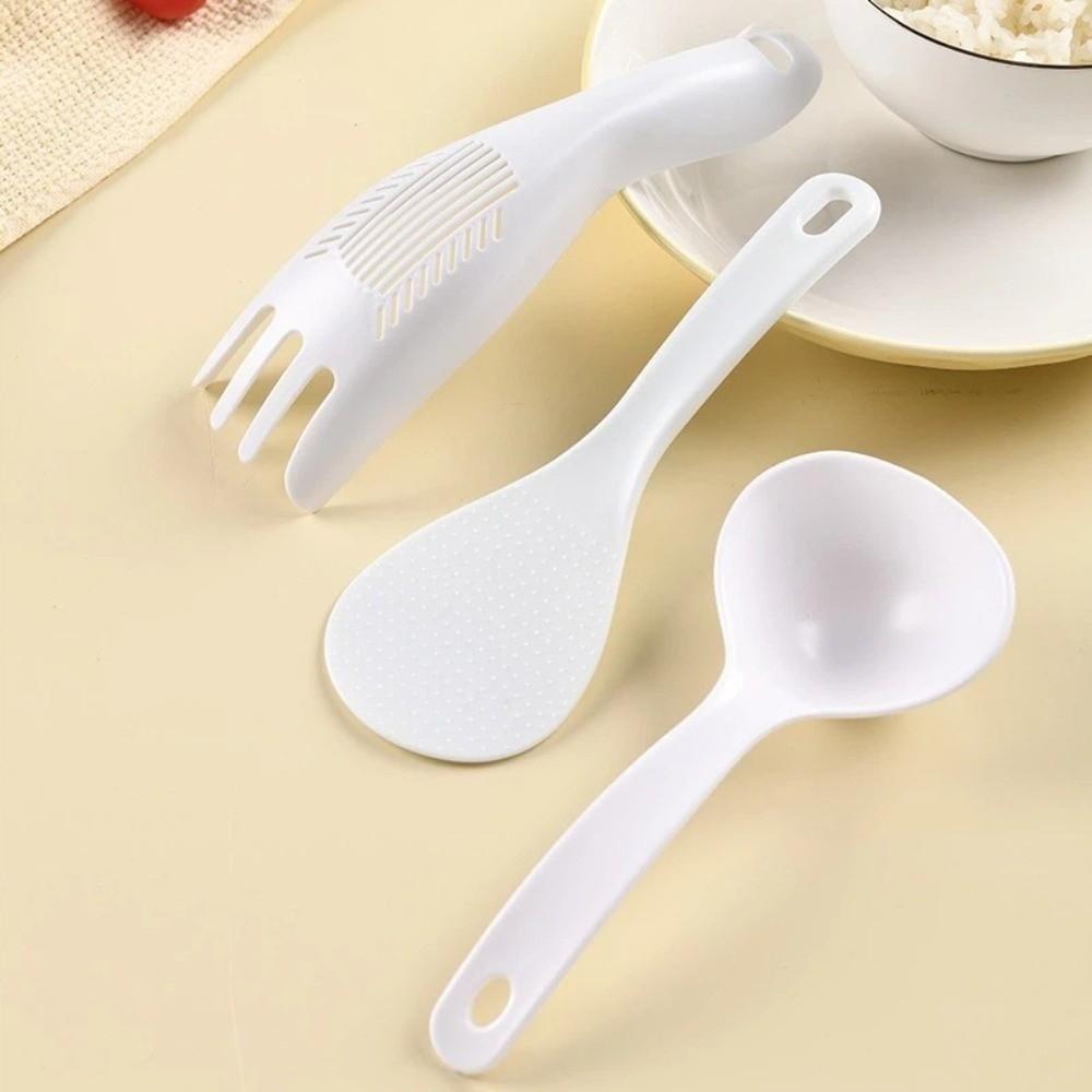 Non Stick Rice Spoon Set Heat Resistant Food Grade Rice Cooker Cooking Scoop BPA-Free Kitchen Gadgets Kitchen Rice Spoon Ladle