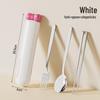 304L Stainless Steel Portable Cutlery Set with Bow Design