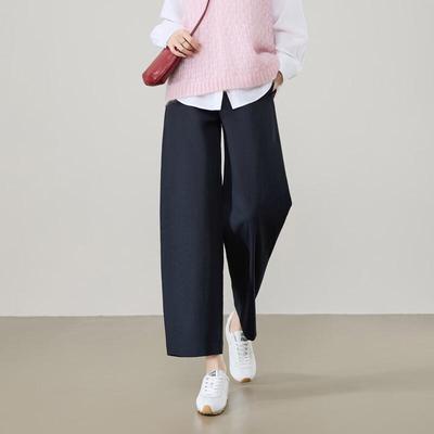 ESE-Y Women's High-Waist Tapered Cropped Harem Pants