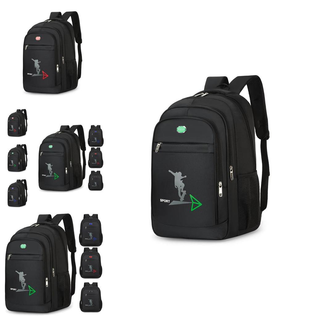 Oxford Fabric Casual Travel Backpack For Men And Women With Breathable Design And 16in Laptop Storage