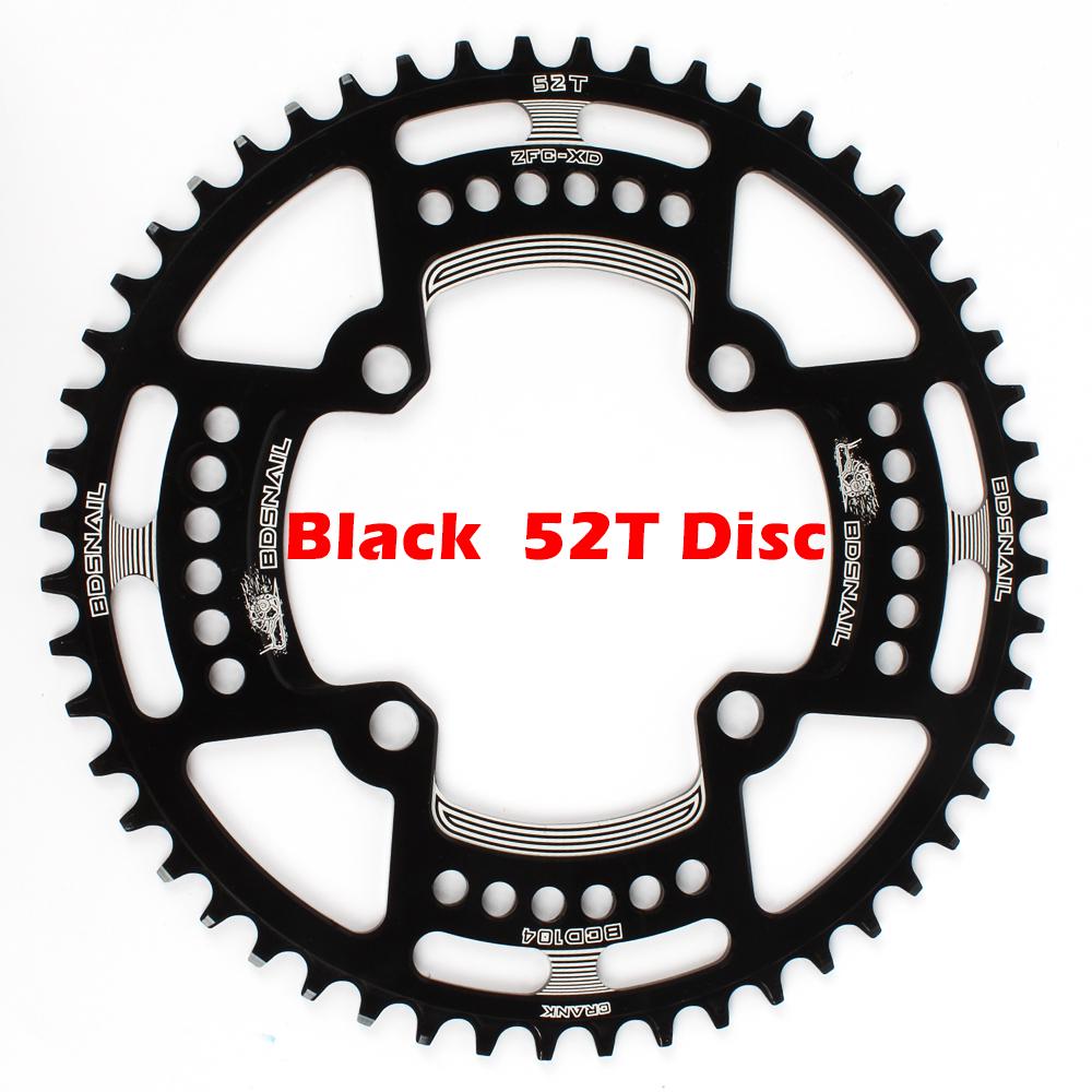 Bike Chainring 104BCD Mountain Bike Single Chain Ring Disc Narrow Wide Chainring 44T / 46T / 48T /