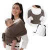 Egmaobaby Sears Infant Front Baby Carrier, Adjustable Four-Season Sling for Spring and Summer Outings