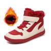 Winter Unisex Kids' Korean-Style Snow Boots: Versatile, Thickened, Velvet-Lined, Warm, Waterproof, and Wear-Resistant.