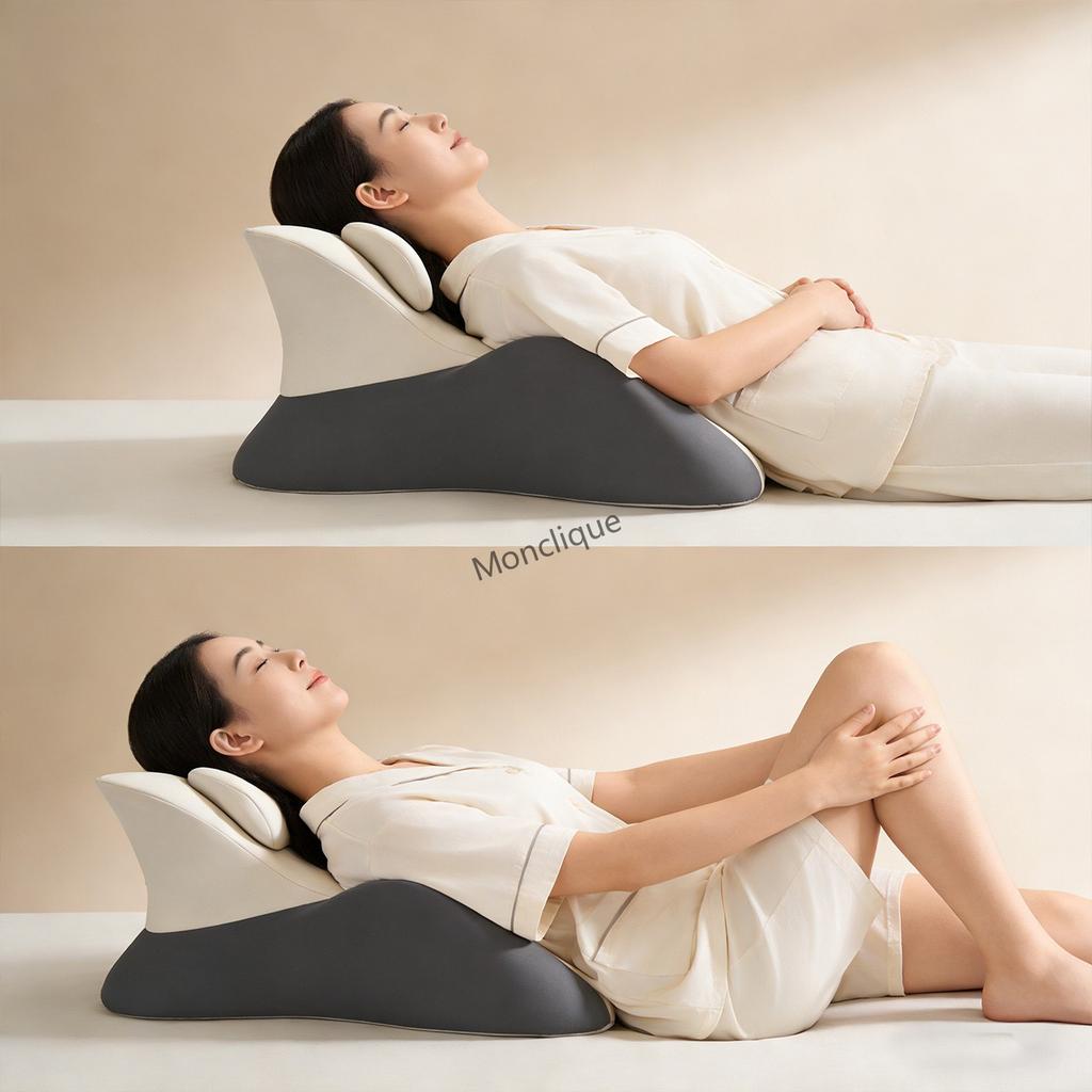 Prone Massage Pillow Memory Foam Ergonomic Pillow Lumbar Support Correction Pad Relaxed Body Couples Unlock New Poses Detachabl