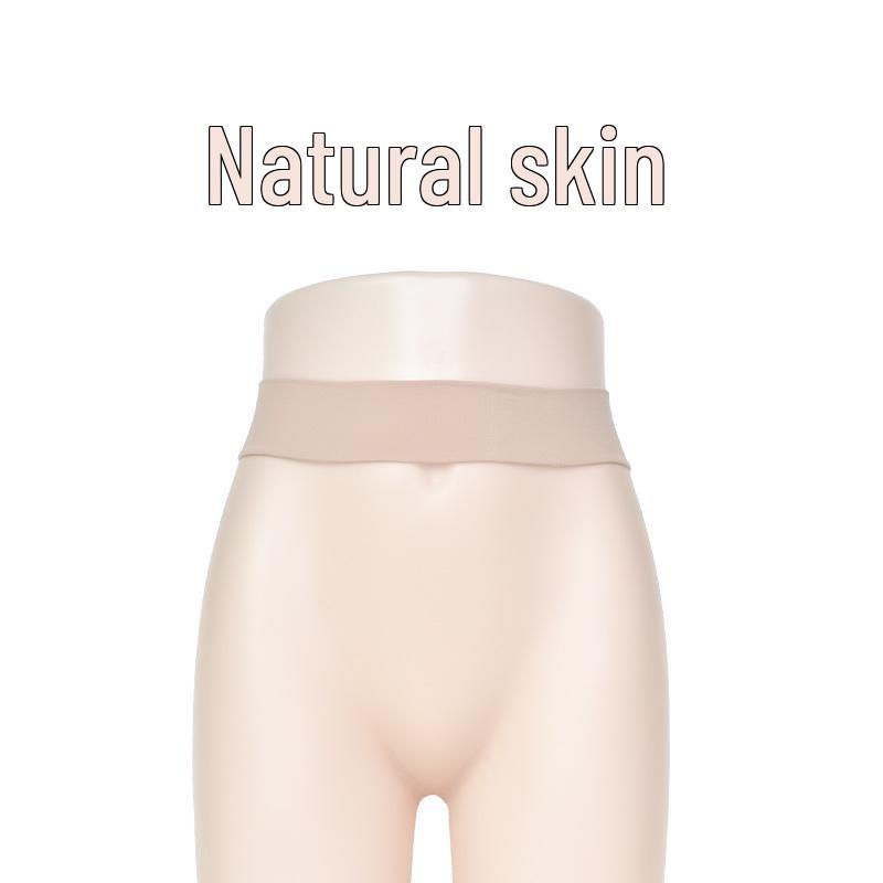1D Ultra-Thin Seamless Anti-Snagging Transparent Silk Pantyhose - Black Tights