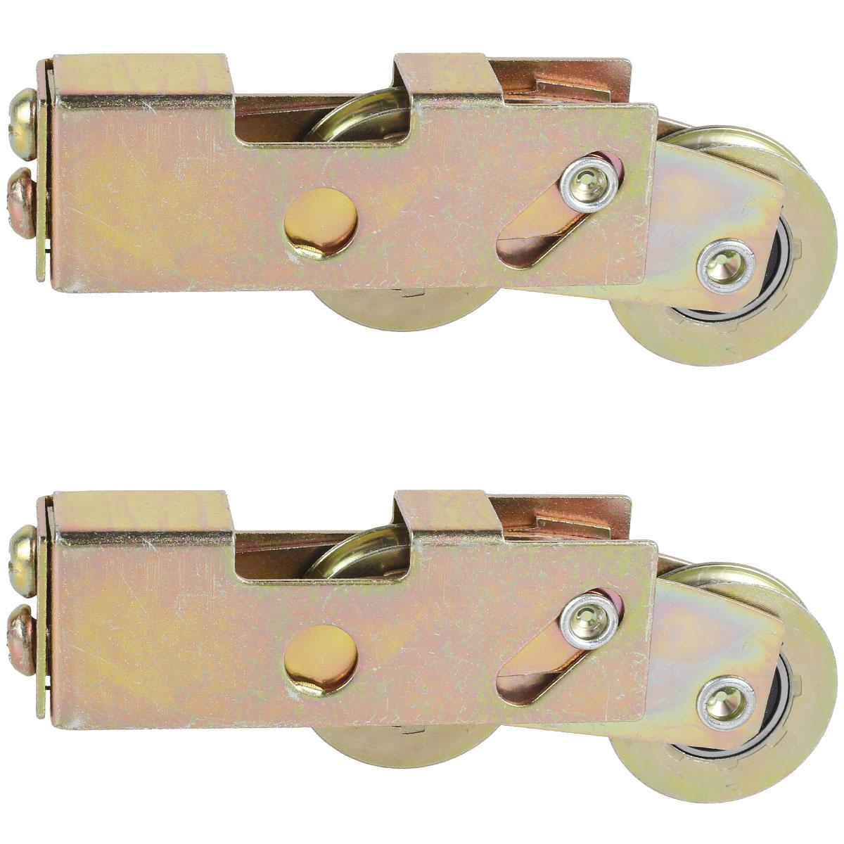 

2Pcs Sliding Door Tandem Roller Kit 1-1/4inch Durable Ball Bearing Sliding Glass Patio Door Roller Replacement Bearing 330lbs