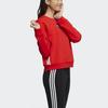 Adidas Neo Sesame Street Co-Branded Cartoon Print Crew Neck Sweatshirt Women Tops Red HD7277