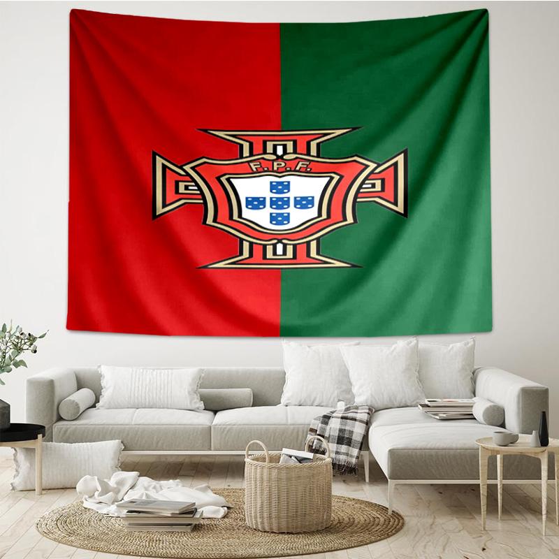 Portugal's National Emblem Tapestry Room Decoration Wall Hanging for Living Room Bedroom, dormitory, Birthday and Christmas gifts