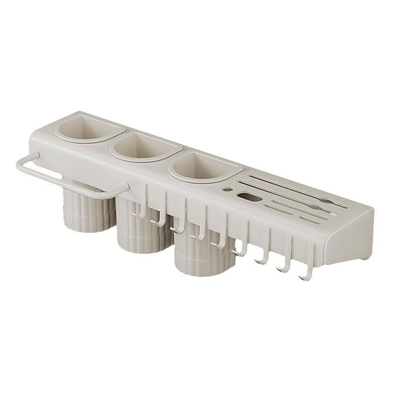 Brangdy 304 Stainless Steel Wall-Mounted Kitchen Chopstick Holder Set