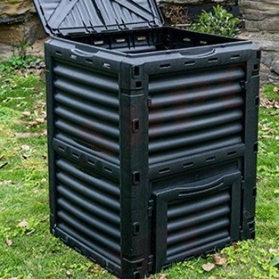 Outdoor Composting Bin: Garden Leaf & Kitchen Waste Organic Fermenter