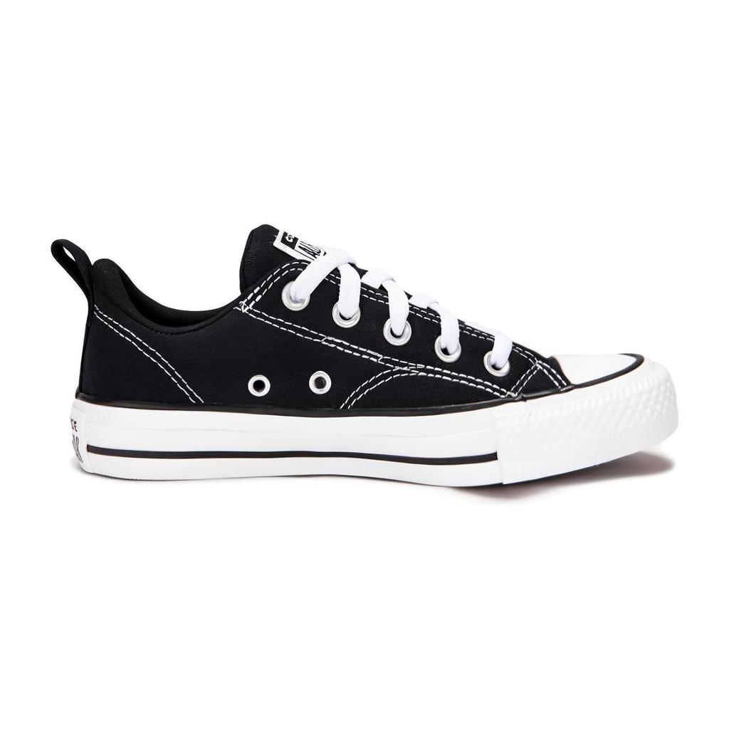 Converse Chuck Taylor All Star Versatile Simple Comfortable Durable Breathable Low Top Canvas Shoes Kids Sneakers Black A06408C