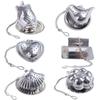 With Base Bird Duck Teapot Shape Spice Strainer Tea Infuser Coffee Filter Herbal Spice Filter
