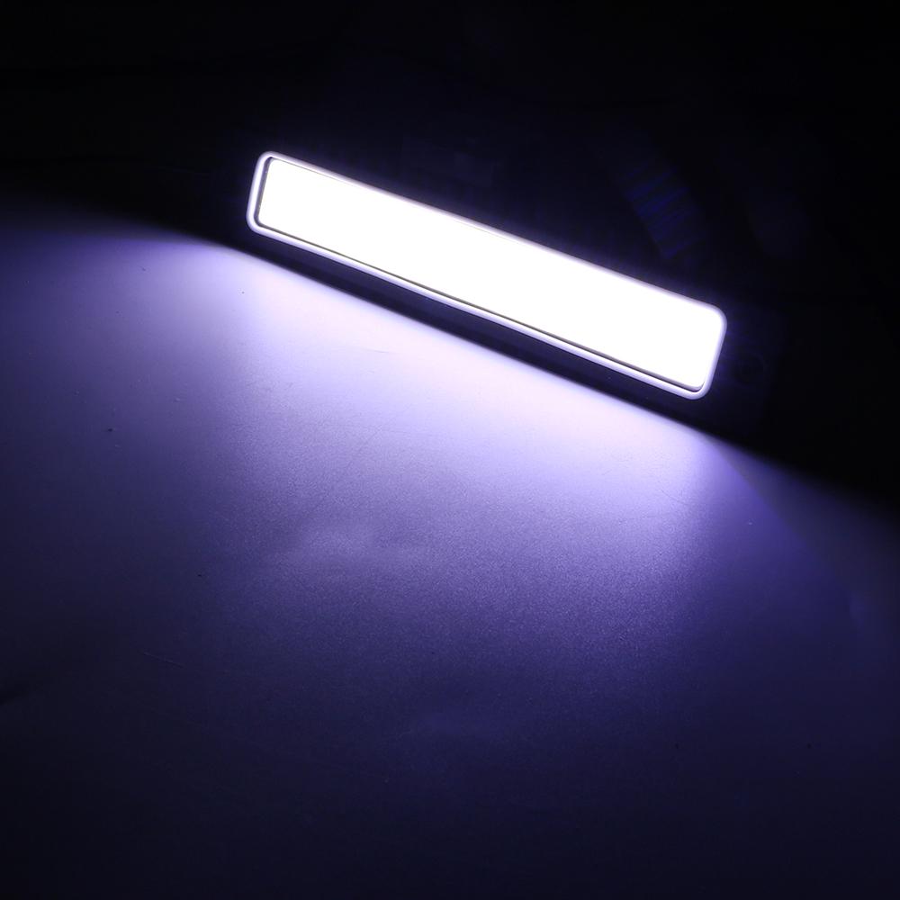 Körljus Vattentät COB 2st Böjbara Dagsljus Flexibel LED-bil DRL