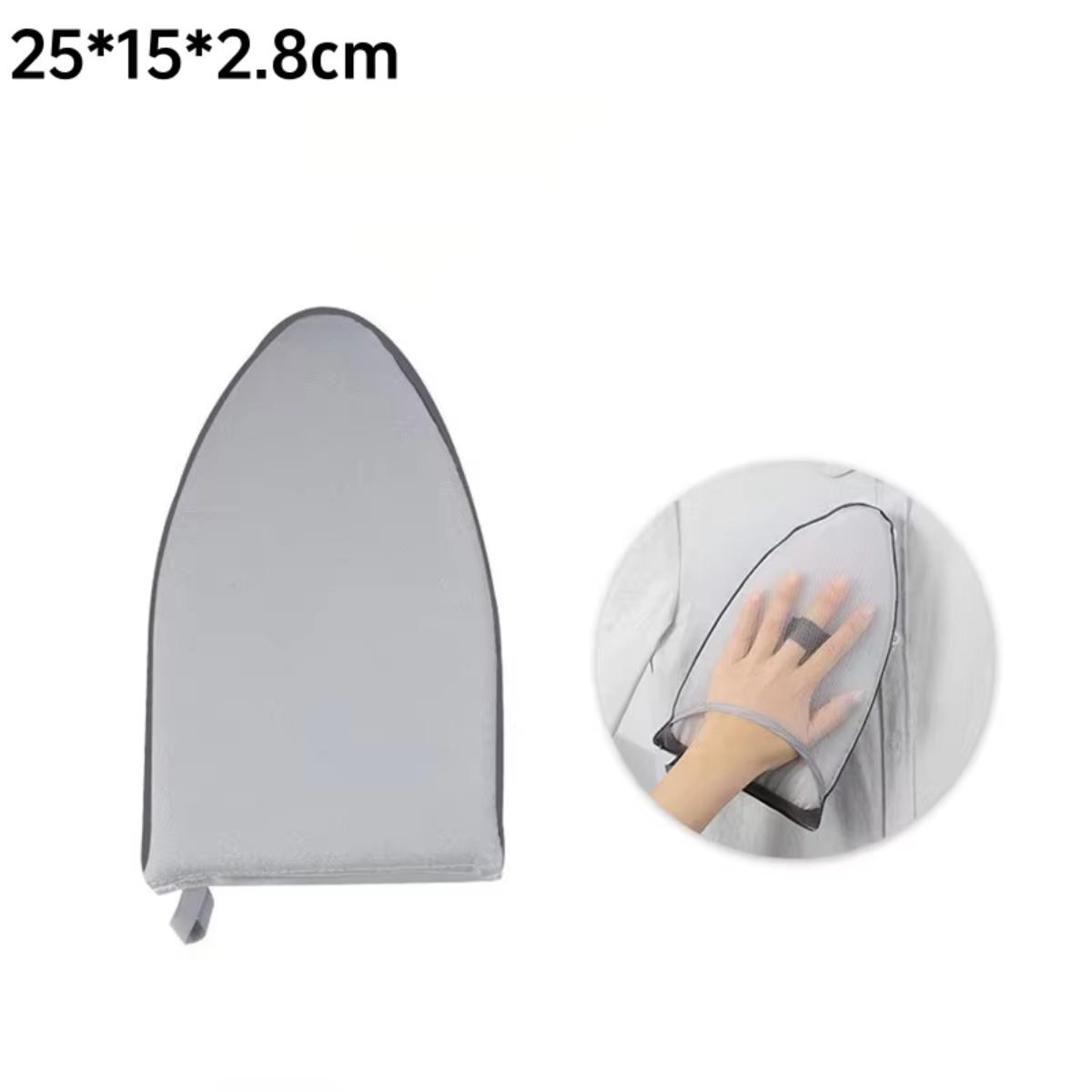 

Практичная толстая гладильная доска, защитный чехол для гладильной доски от ожогов, навесной отпариватель, защитные перчатки из сетки, которые можно стирать