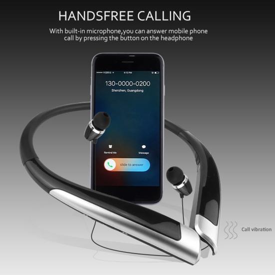 HBS-1100 Stilvoller kabelloser Kopfhörer mit Geräuschunterdrückung und leichtem Musik-Player