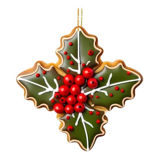 Christmas Tree Pendant 2D Snowflake Hanging Ornaments Baubles Indoor Party Acrylic Flat Xmas Decorations
