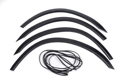 Sobreposições de arcos 2006-2013 (4 peças, preto) para Ford Transit