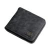 High Quality Simple Coin Purse Multifunctional Large Capacity Zipper Wallet Short Credit Card Bag Men