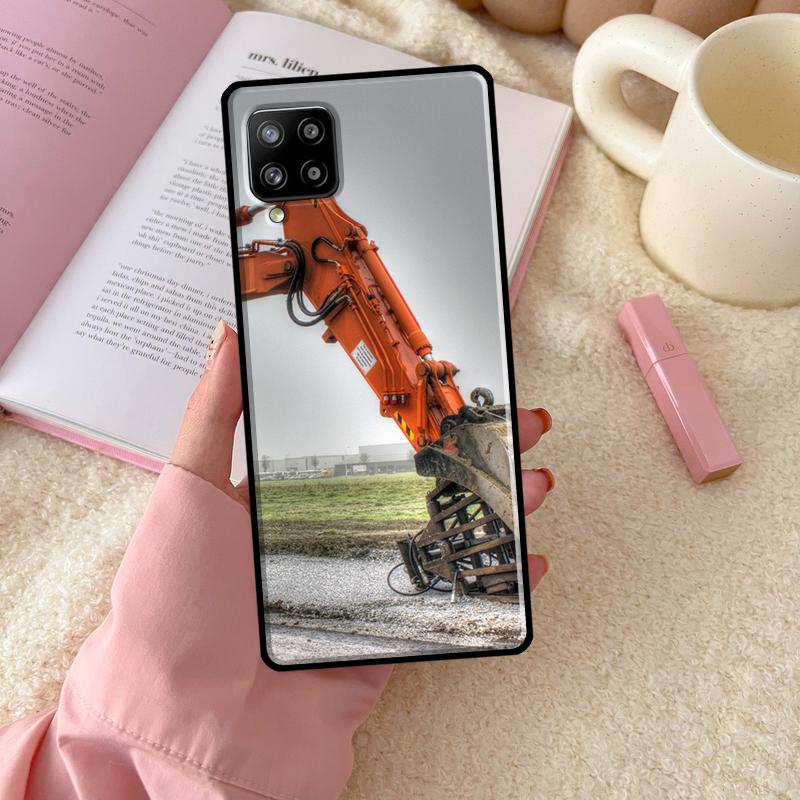 Excavator Case For Samsung Galaxy A54 A34 A14 A13 A12 A22 A32 A52 A72 A51 A71 A53 A52S Back Cover