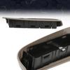 PIT66 Front Window Switch Trim Bezel Set Compatible with 2003-2007 Chevy Silverado/GMC Sierra 1500 2500 3500 (4 Door Models) Tan