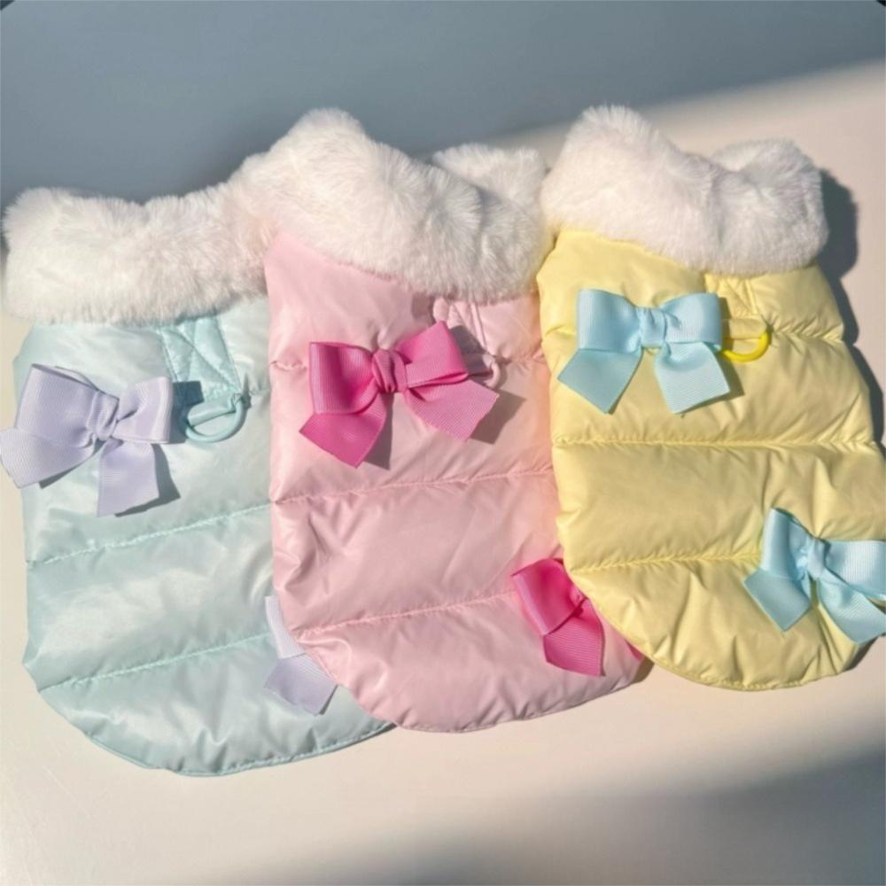 Winter Dog Hiking Jacket Plush Lining Dog Vest Coat Fashion Dog Bodysuit for Small Medium Dog