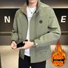 Casual Men's Cotton Jacket Hooded Windproof Winter Daily