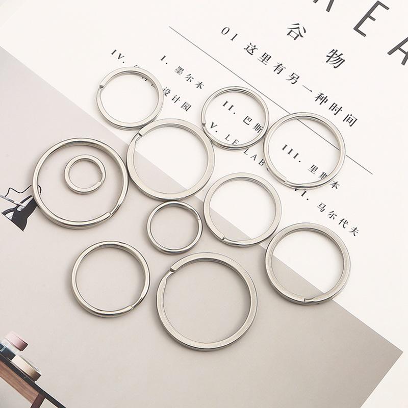 

DIY Jewelry Accessories: Thickened Stainless Steel Keyring and Storage Ring