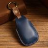 Genuine Leather Subaru Key Case for Forester, XV, Outback, Legacy, and BRZ